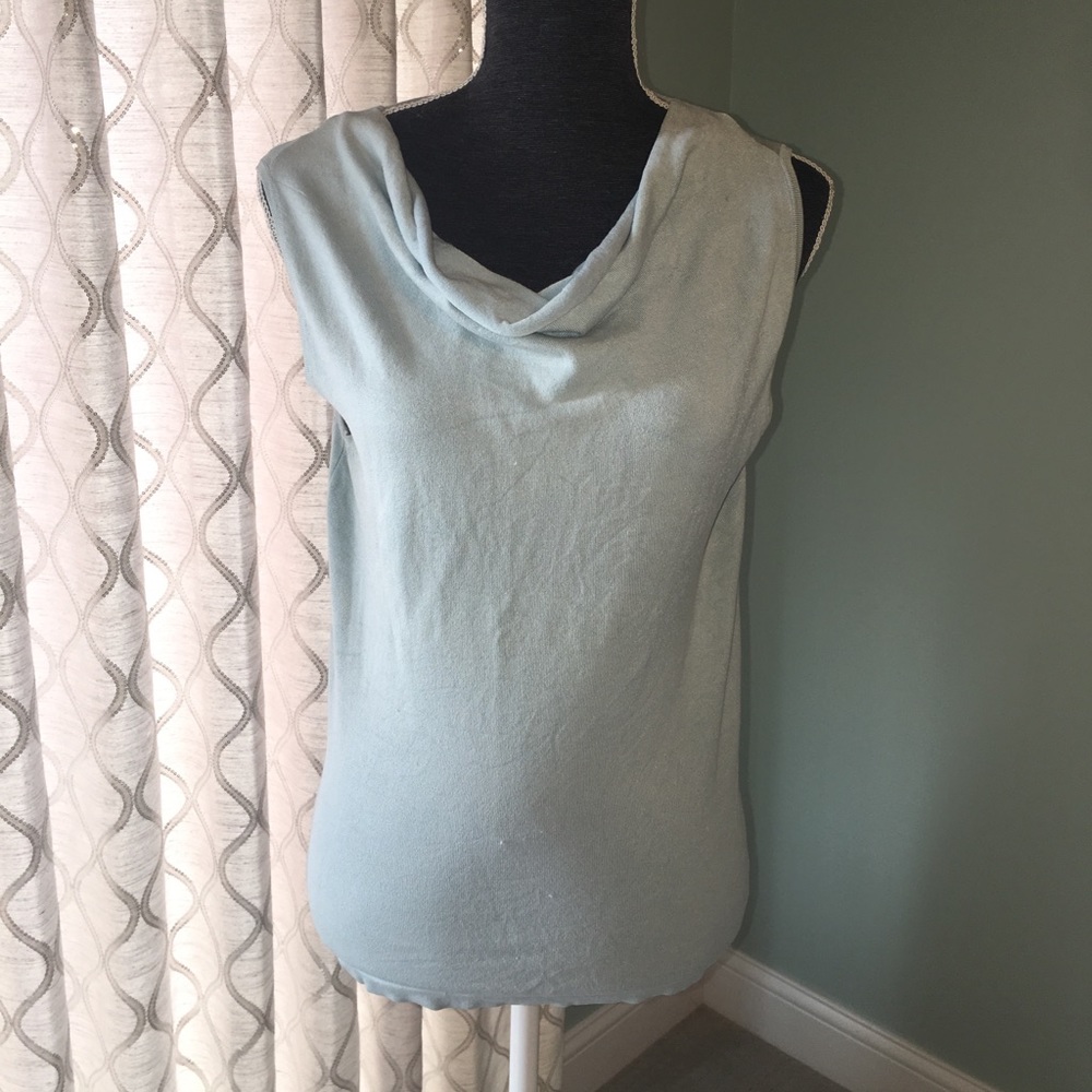 Light blue Austin Reed sleeveless sweater